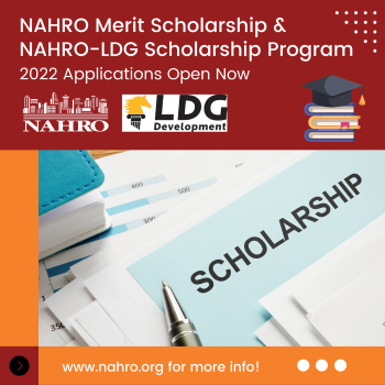 NAHRO Merit Scholarship and NAHRO-LDG Scholarship Program 2022 Applications Open Now