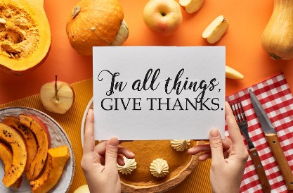 in all things give thanks